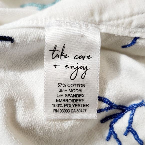 NIC + ZOE Asymetrical 3/4 Sleeve Coral Blouse Size S - Picture 6 of 7